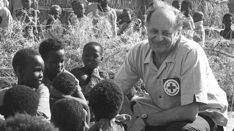 With children in Somalia while President of the ICRC With children in Somalia while President of the ICRC